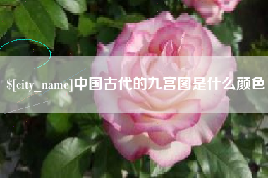 乐清中国古代的九宫图是什么颜色
