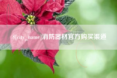 乐清消防器材官方购买渠道