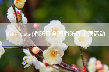 乐清消防日全国消防日主题活动