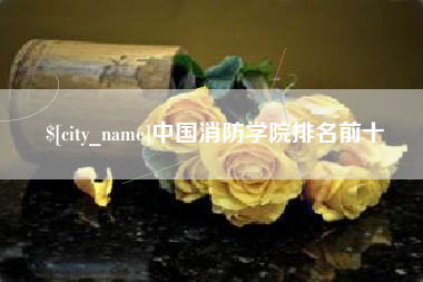 乐清中国消防学院排名前十