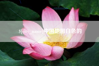 乐清中国地图白色的