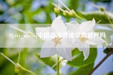 乐清中国消防救援学院管严吗