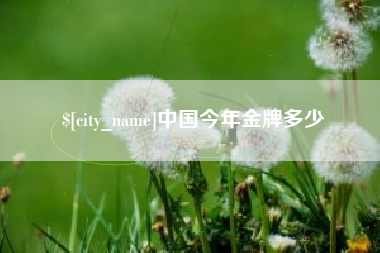 乐清中国今年金牌多少
