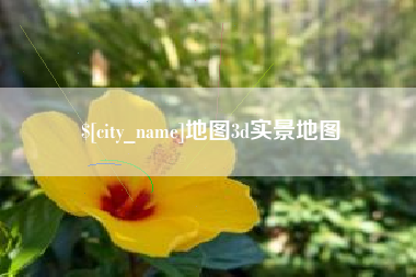 乐清地图3d实景地图