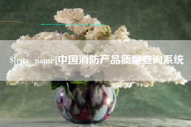 乐清中国消防产品质量查询系统