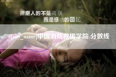 乐清中国消防救援学院 分数线