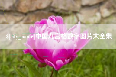 乐清中国九宫格数字图片大全集