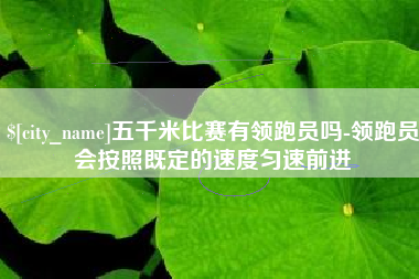 乐清五千米比赛有领跑员吗-领跑员会按照既定的速度匀速前进