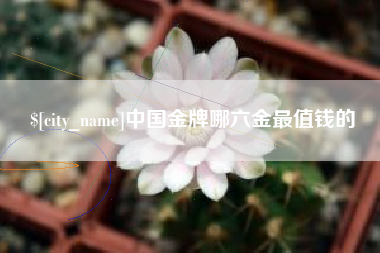 乐清中国金牌哪六金最值钱的