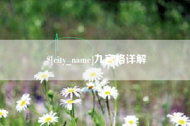 乐清九宫格详解