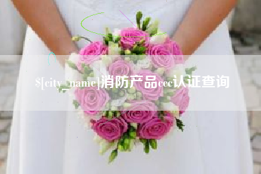 乐清消防产品ccc认证查询