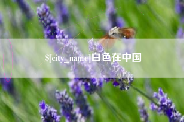 乐清白色在中国